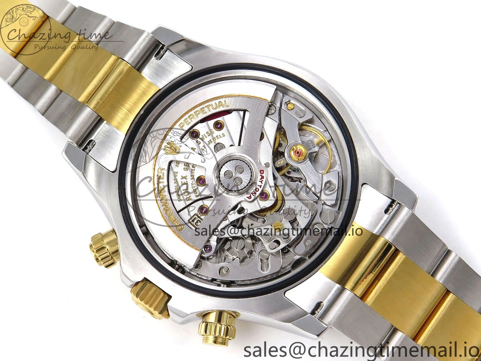 MiroTime 0128 Daytona 126503 QF 1:1 Best Edition Black Dial on SS YG Braclet SH4131 V TechFriendly 1273